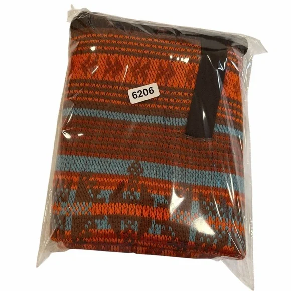 Rock & Roll Denim: Southwestern Knit Poncho Cardigan – Large/XL - Picture 9 of 9